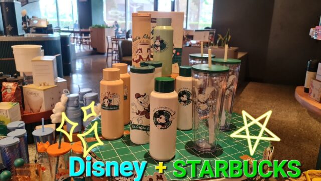 【スターバックス新作】オンライン限定ディズニーコラボタンブラー！